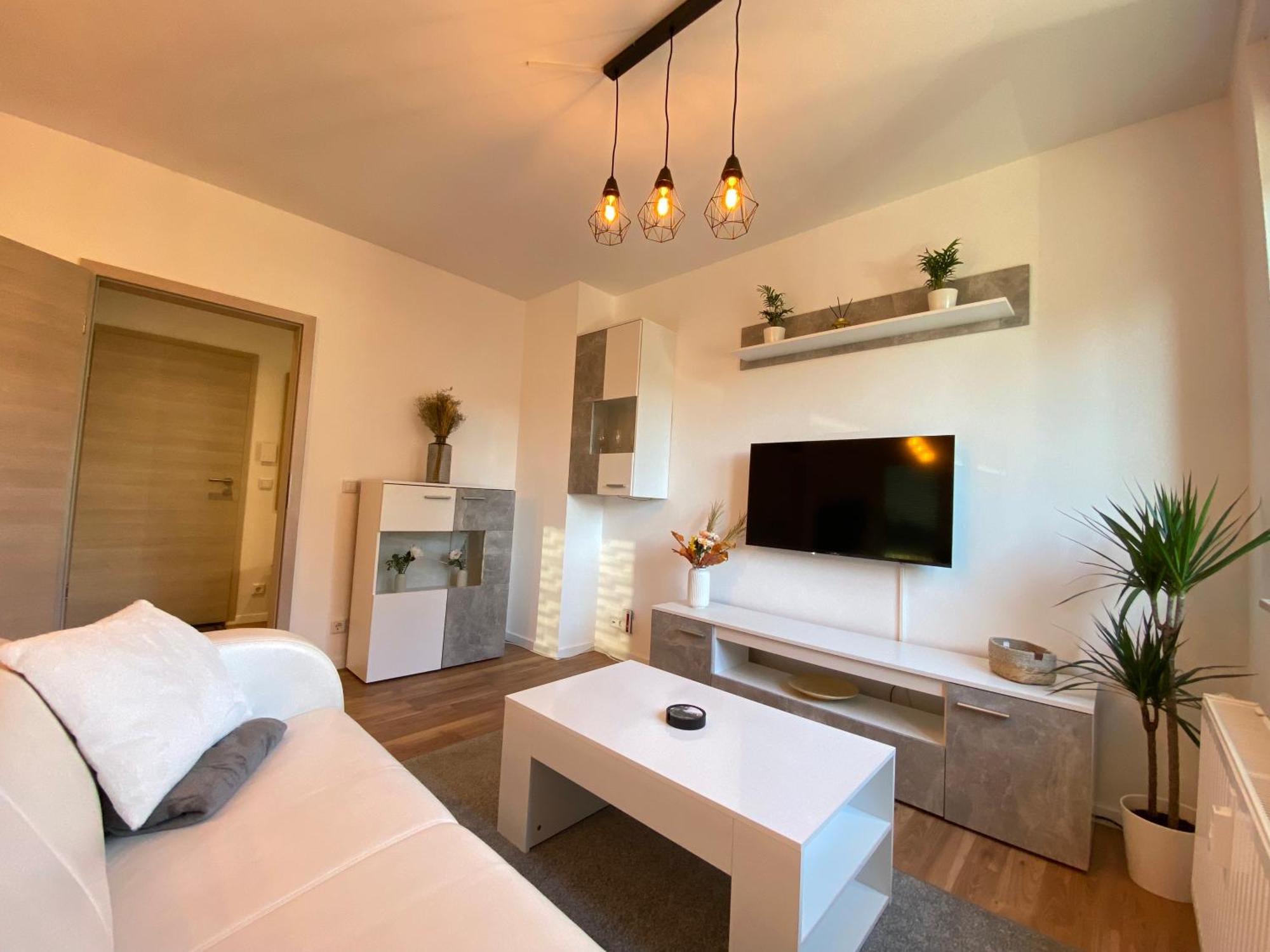Hochwertige Ferienwohnung Mit 7Qm Balkon, Netflix, Kaffeeautomat, Rainshower Bad Zwickau Exterior foto